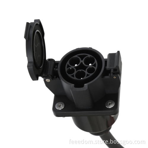 محمولة EV Charger Gun Type2 Socket European Standard AC Socket